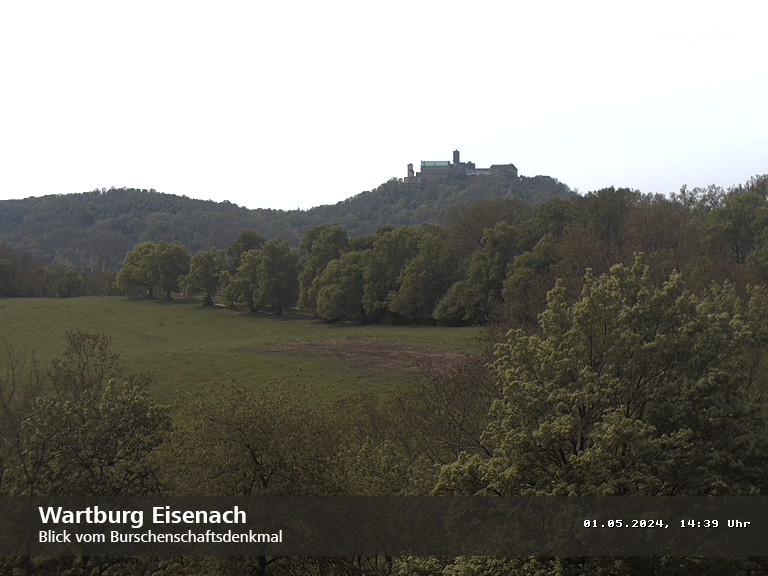 Eisenach Wartburg Castle Panorama